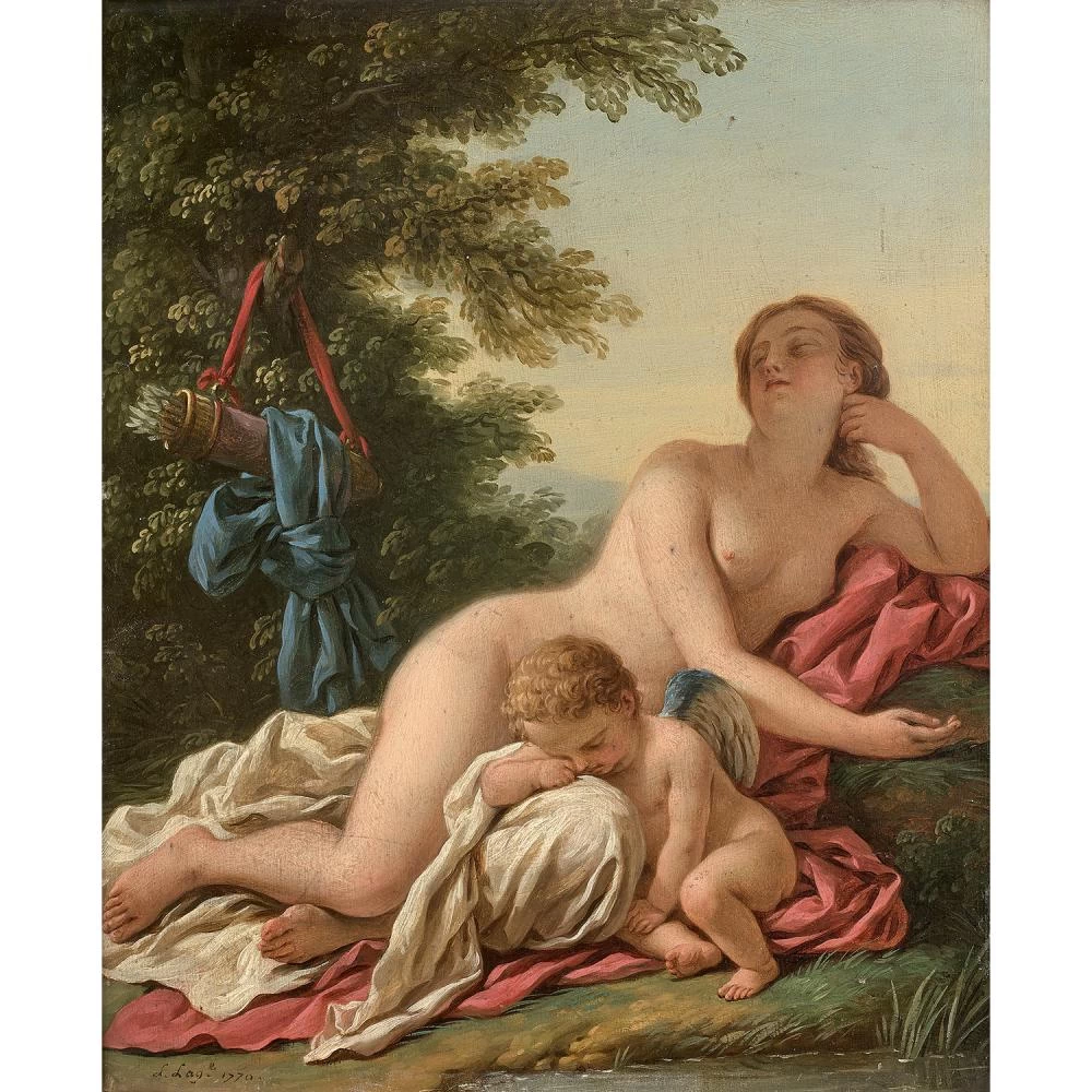 Venere e Amore addormantati